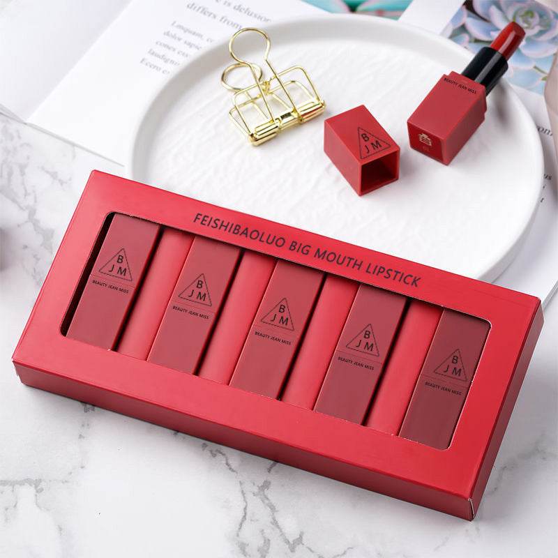 5 Vitamin Lipstick Set - Nourishing Moisture in Vibrant Shades - Buy Center