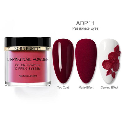 Dipping Nail Powders Set - Gradient & French Art, Long Lasting Finish - Buy Center