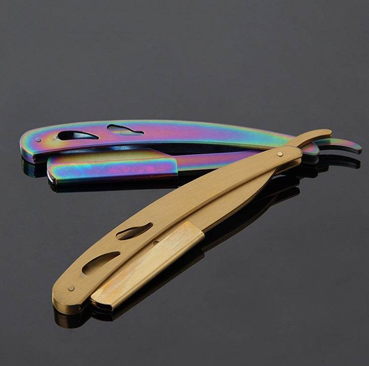 Premium Stainless Steel Razor - 10 Blades for Smooth and Precise Shaving - Buy Center