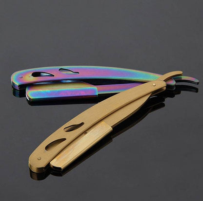 Premium Stainless Steel Razor - 10 Blades for Smooth and Precise Shaving - Buy Center