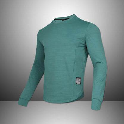 Outdoor Crew Neck T-Shirt Sweater - Quick-Drying Casual Sports Top - Buy Center