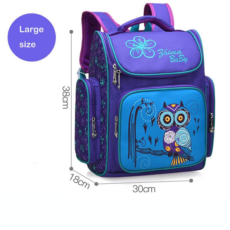 Cartoon 3D Stereo Backpack for Boys - Cute Waterproof School Bag - Buy Center
