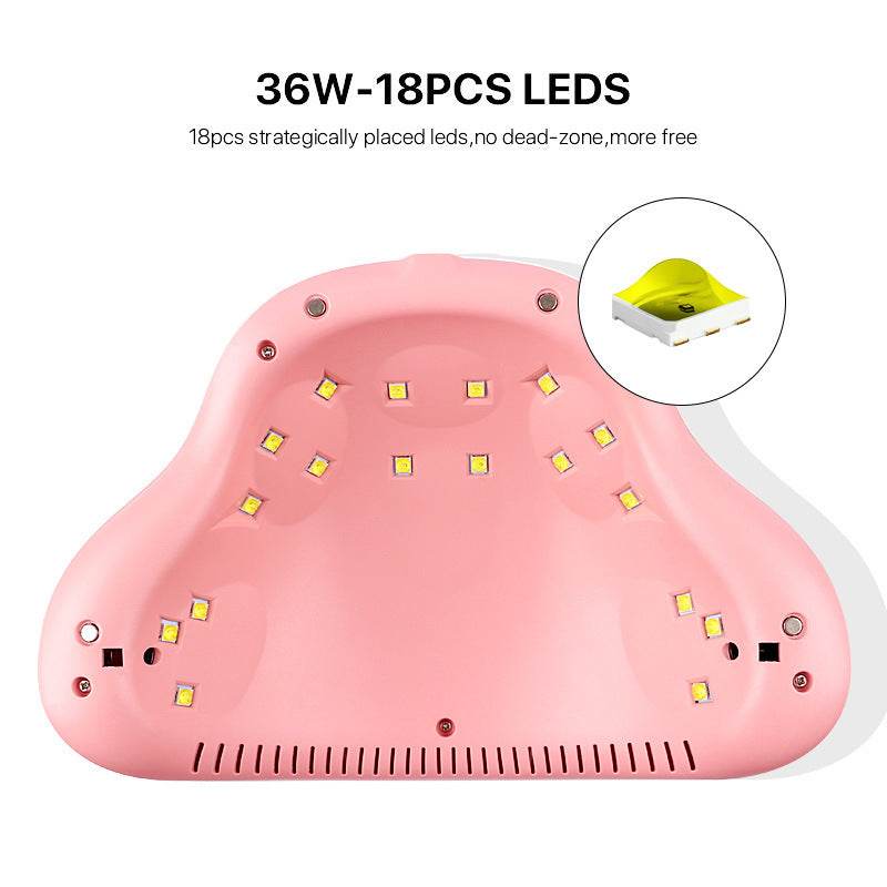 Rainbow10 Smart Nail Phototherapy Machine - 36W LED Curing Device - Buy Center
