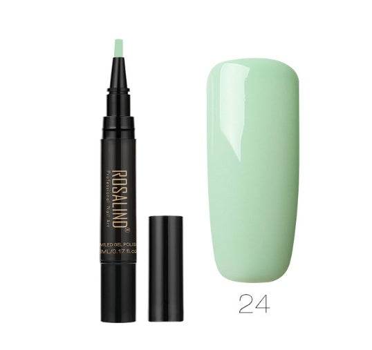 5ml Solid Color Nail Art Pen - Easy Application in 58 Vibrant Shades - Buy Center