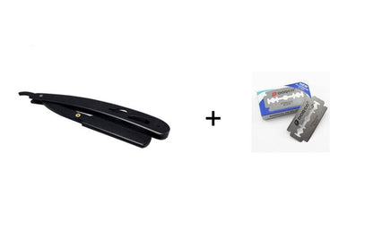 Premium Stainless Steel Razor - 10 Blades for Smooth and Precise Shaving - Buy Center