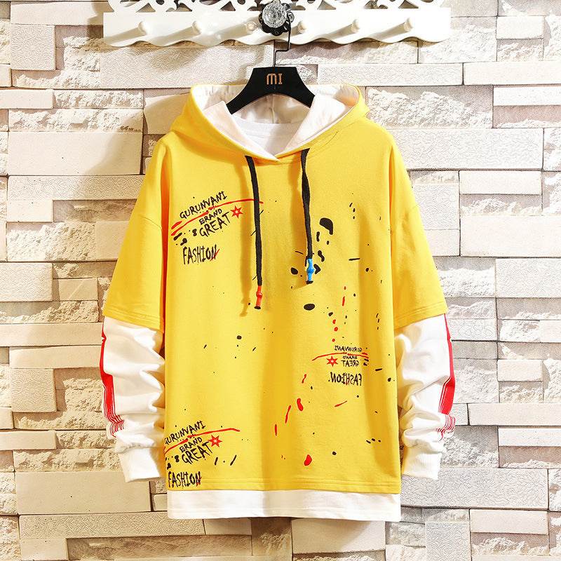 Buycenter Geometric Hoodie Sweatshirt - Comfortable Cotton Blend Fabric - Buy Center