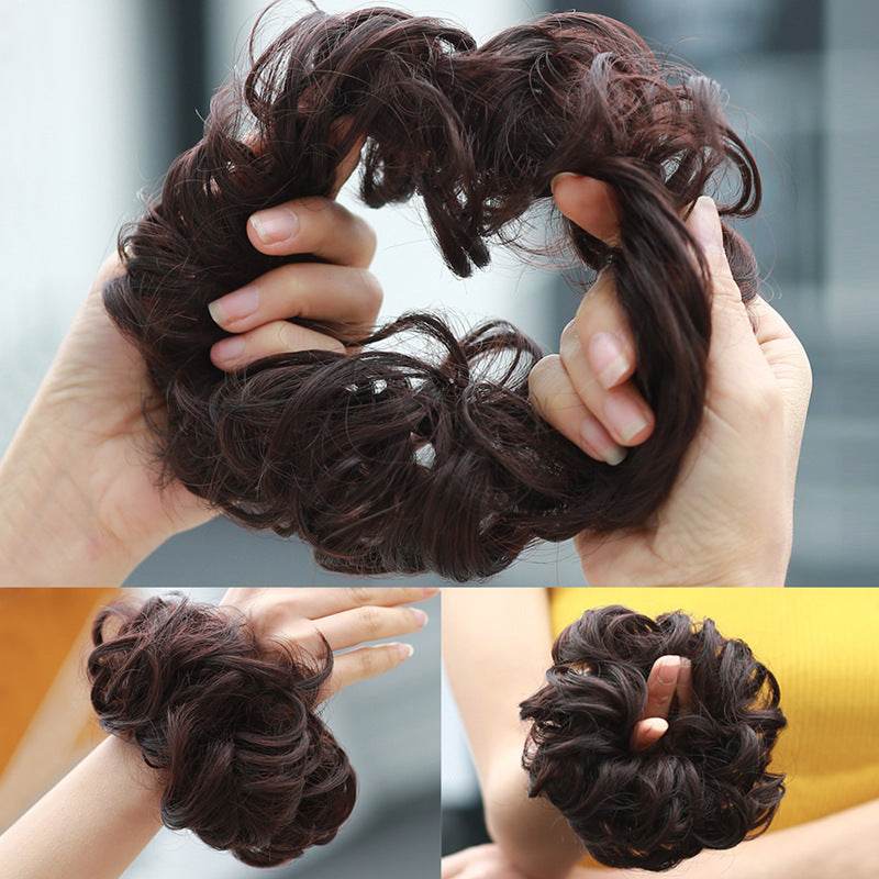Wig Hair Circle - Stylish Synthetic Hair Piece for Elegant Buns 2025 - Buy Center