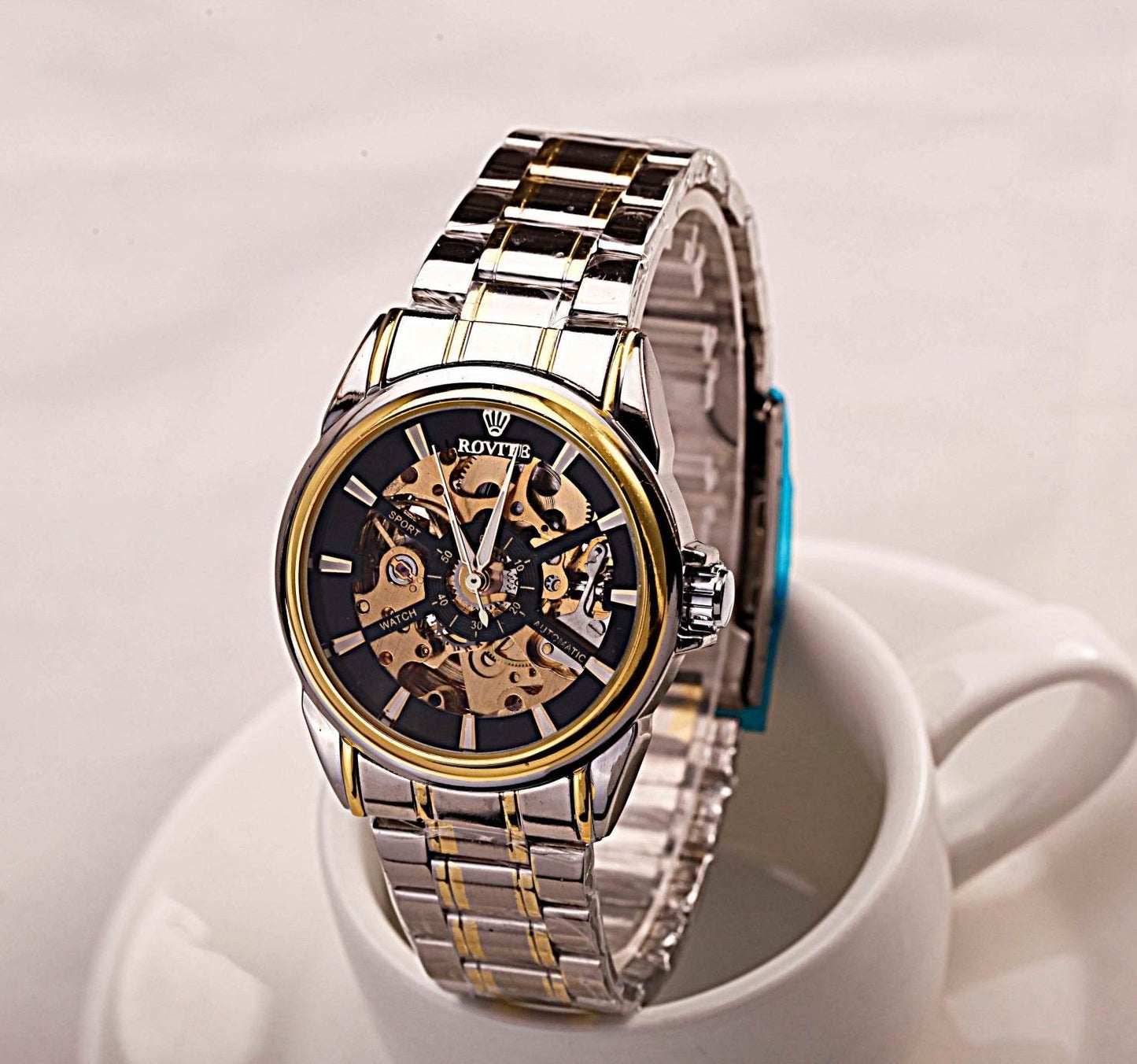 Buycenter Men's Business Mechanical Watch - Waterproof with Night Light - Buy Center