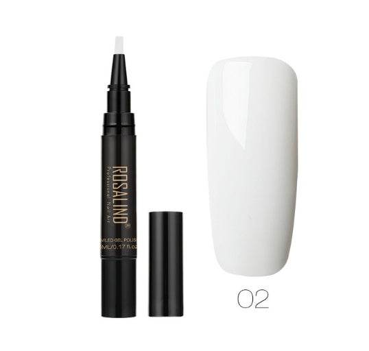 5ml Solid Color Nail Art Pen - Easy Application in 58 Vibrant Shades - Buy Center