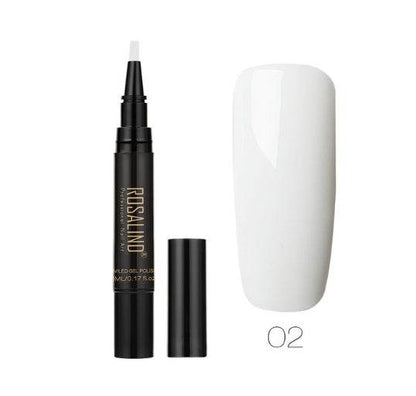 5ml Solid Color Nail Art Pen - Easy Application in 58 Vibrant Shades - Buy Center