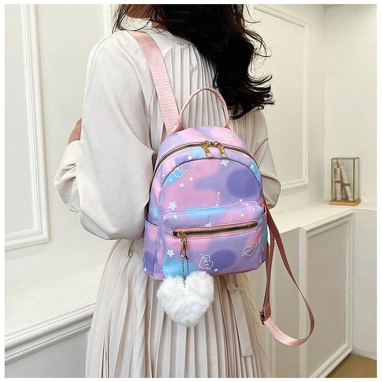 Large Capacity Nylon Backpack - Stylish Candy Colors for Boys 2025 - Buy Center