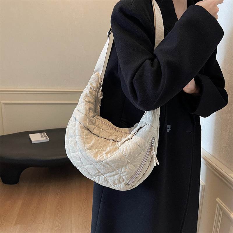 Stylish Women's Messenger Bag - Durable Canvas, Trendy Crossbody Design - Buy Center