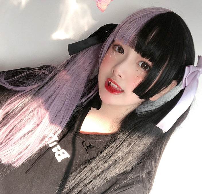 Vibrant Lolita Double Ponytail Wig - 60cm High Temperature Wire Style - Buy Center