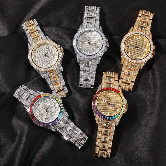 Buycenter Diamond Butterfly Quartz Watch - 30M Waterproof, Elegant Design - Buy Center