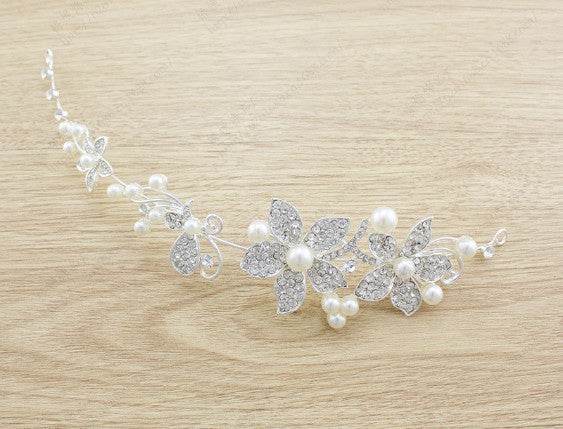 Butterfly Bridal Jewelry Set - Pearl Headdress & Elegant Soft Chain 2025 - Buy Center