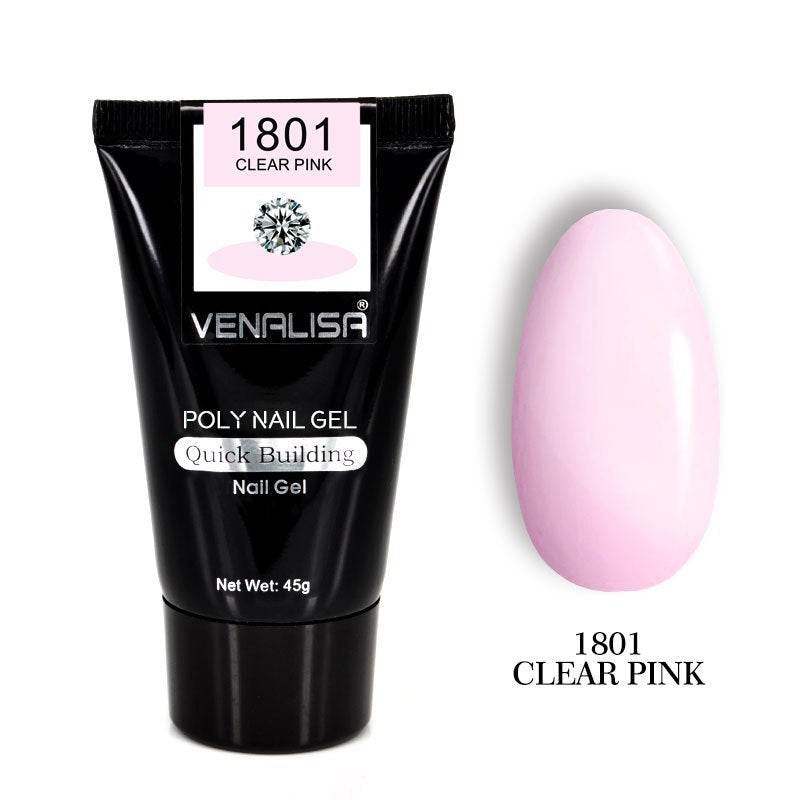 Venalisa Poly Nail Gel Kit - Flawless Nail Extensions at Home or Salon - Buy Center