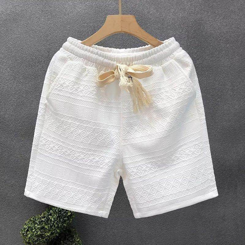 Men's High-Grade Pattern Casual Shorts - Trendy & Comfortable Attire - Buy Center