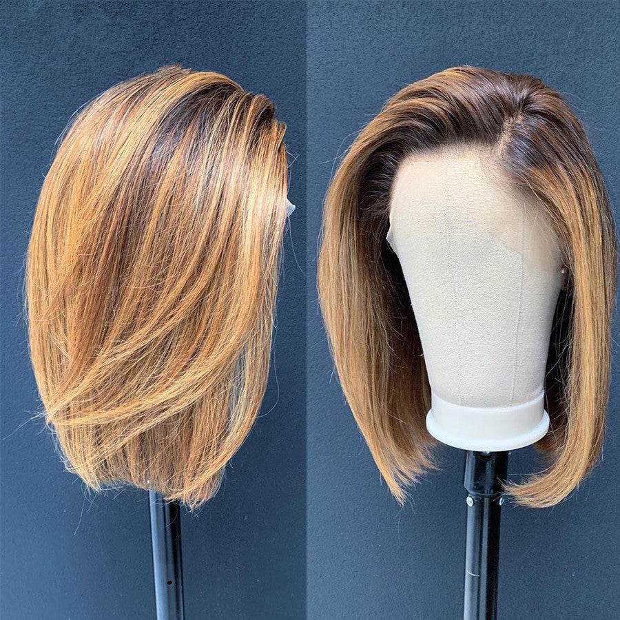 Stunning Side Split Color Wig - 70CM High Temp Silk Hair for Fashion - Buy Center