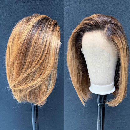 Stunning Side Split Color Wig - 70CM High Temp Silk Hair for Fashion - Buy Center