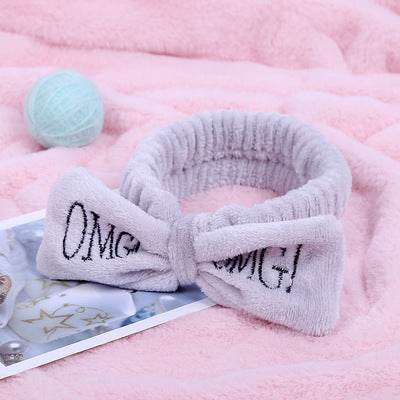 Coral Velvet Butterfly End Hair Band - Elegant Pink Accessory for Women - Buy Center