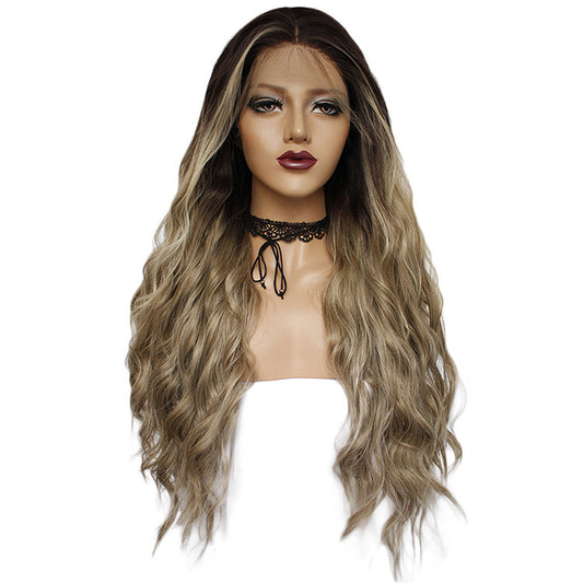 26" Gradient Curly Wig - Stylish Synthetic Hair Piece for Fashionable Looks - Buy Center