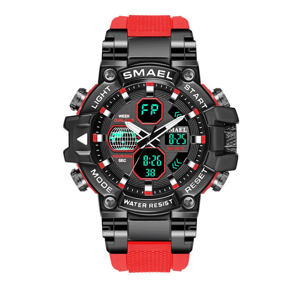 Buycenter Men's Waterproof Fitness Watch - 50M, 49MM Stylish Dial - Buy Center