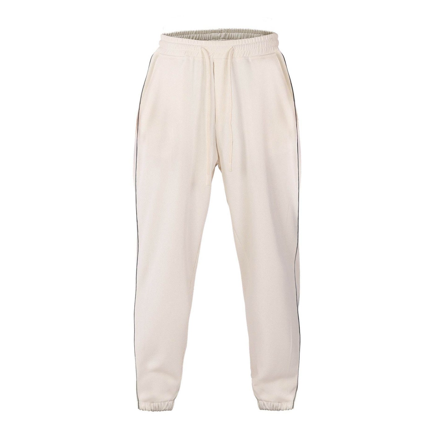 Reflective Slim Fit Running Pants for Men - Stylish Sports Sweatpants - Buy Center