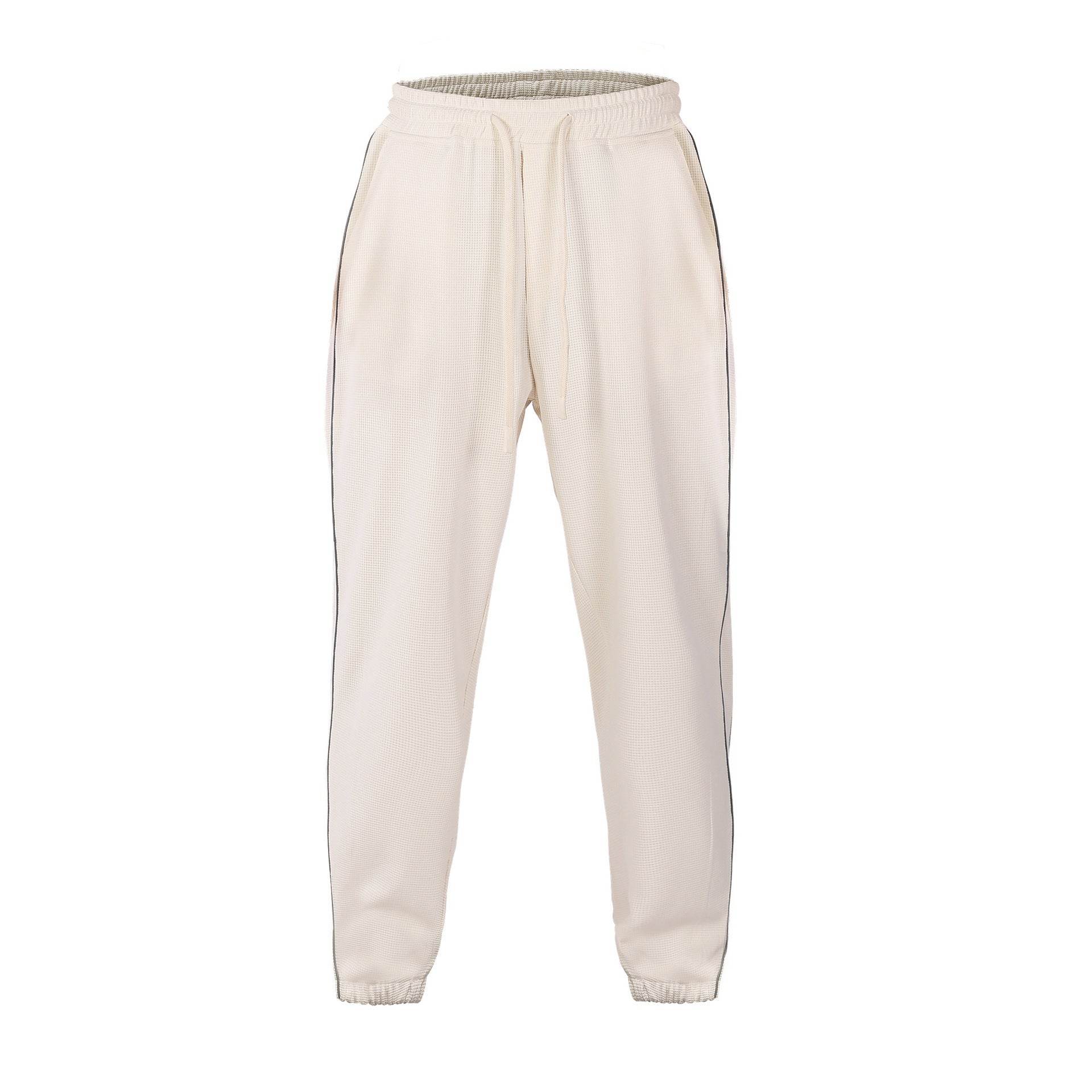 Reflective Slim Fit Running Pants for Men - Stylish Sports Sweatpants - Buy Center