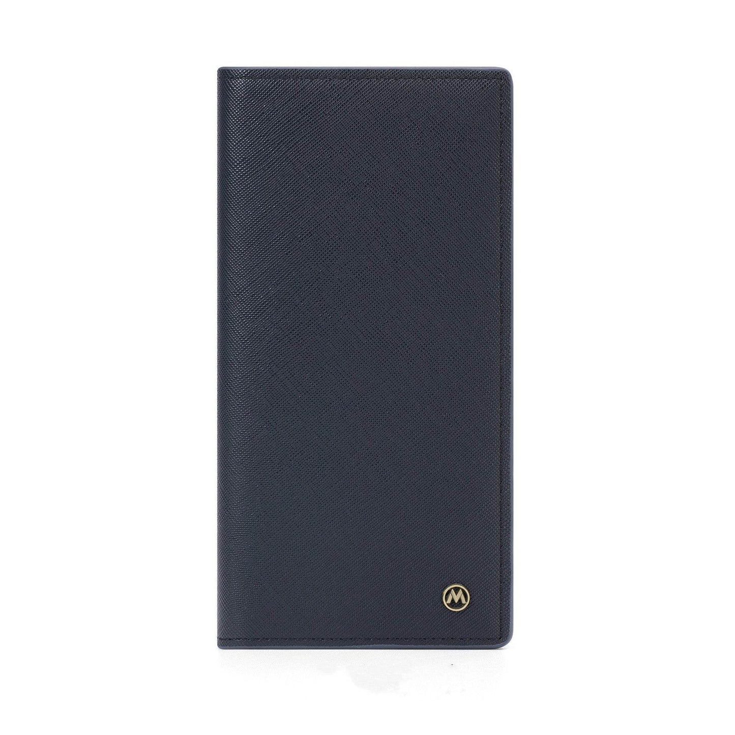 Men's Long Wallet - Stylish Cross Pattern, Ultra-Light and Wear-Resistant - Buy Center