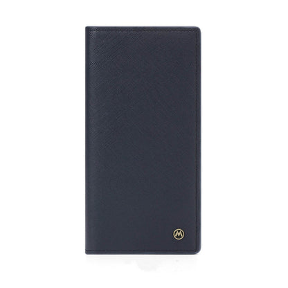 Men's Long Wallet - Stylish Cross Pattern, Ultra-Light and Wear-Resistant - Buy Center
