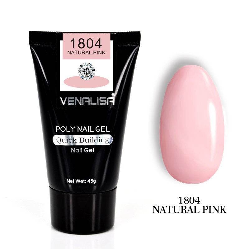 Venalisa Poly Nail Gel Kit - Flawless Nail Extensions at Home or Salon - Buy Center