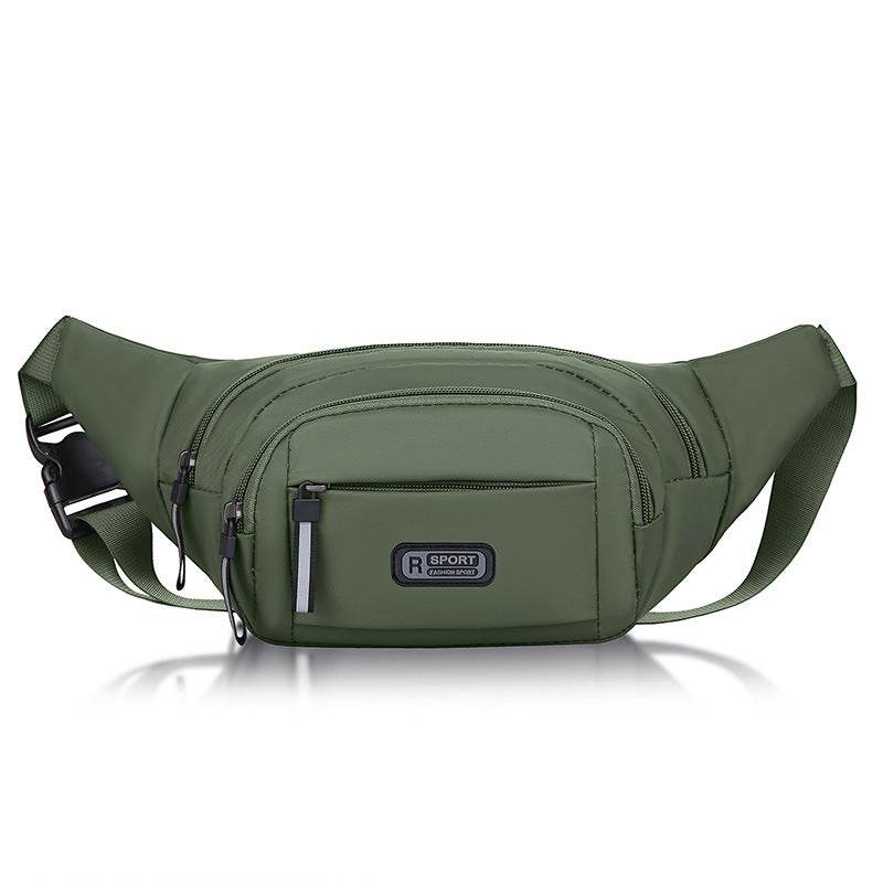 Men's Waterproof Waist Bag - Multifunctional Crossbody Style for Everyday Use - Buy Center