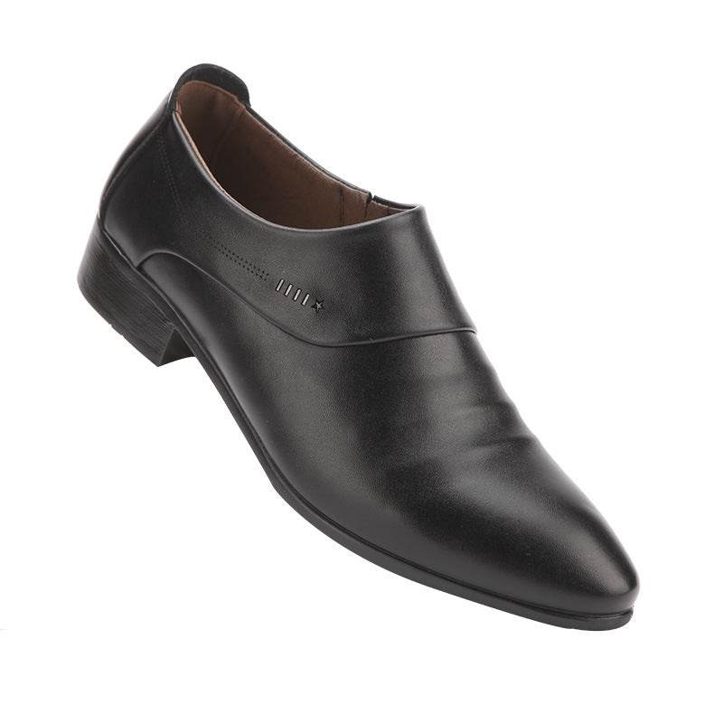 Buycenter Men's Casual Leather Shoes - Low Top & Wear-Resistant Design - Buy Center