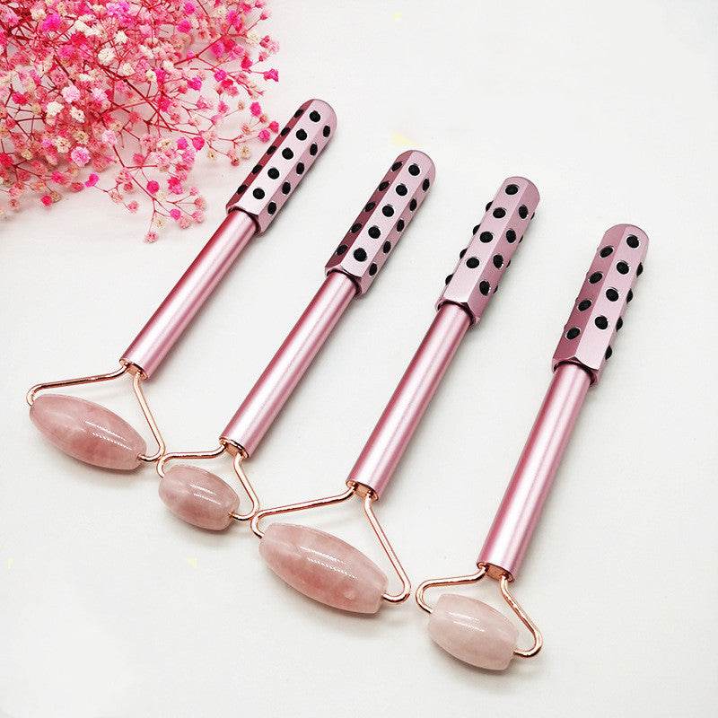 Natural Jade Massager Set - Facial Care for Radiant, Sculpted Skin - Buy Center