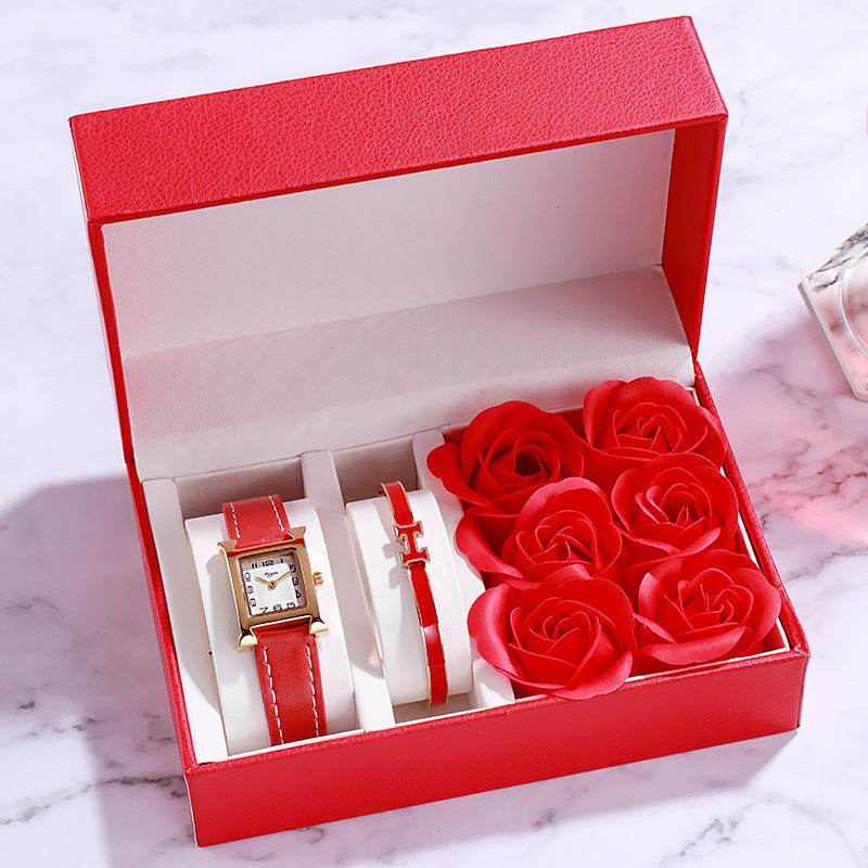 Elegant Women's Watches - Premium Genuine Leather, Valentine's Gift 2025 - Buy Center