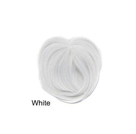 Stylish Synthetic Hair Bangs - Easy Apply Blunt Cut Hairpiece Accessory - Buy Center
