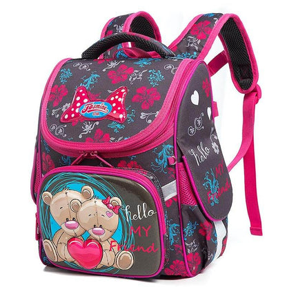 14-Inch Boys School Bag - Durable Nylon, Stylish Design for Kids - Buy Center