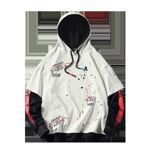 Buycenter Geometric Hoodie Sweatshirt - Comfortable Cotton Blend Fabric - Buy Center