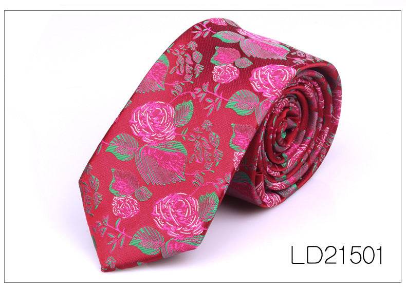 Men's Casual Fashion Tie - Flower Graffiti 6cm Bow Tie for Trendy Looks - Buy Center
