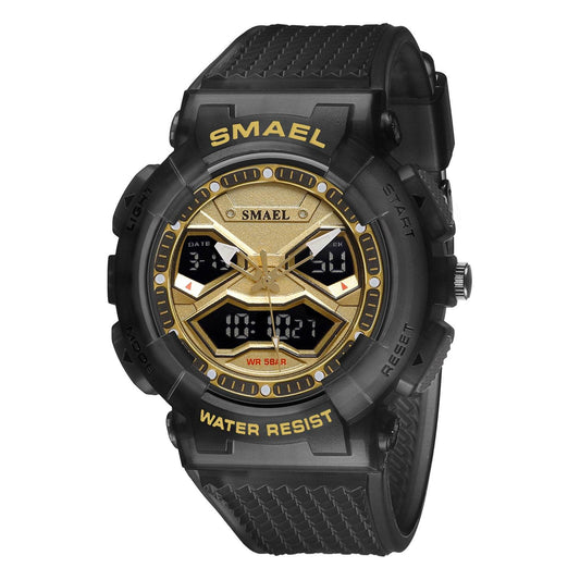 Double Display Digital Watch for Men - Stylish Sports Accessory 2025 - Buy Center