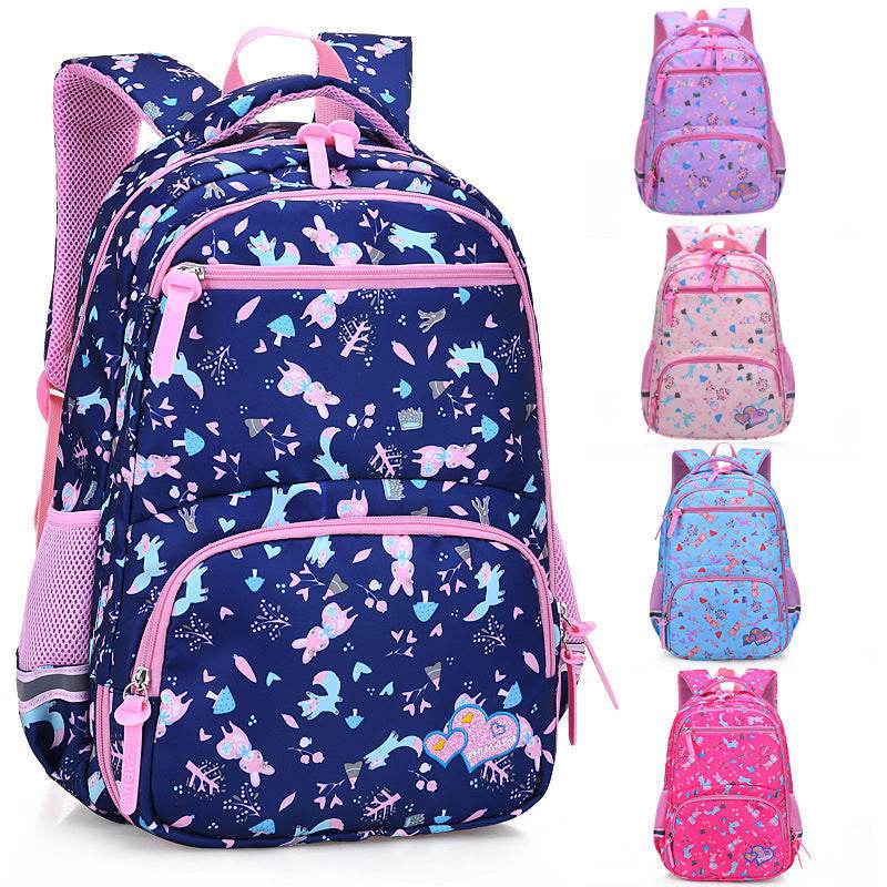 Sweet and Lovely Waterproof Girls' Backpack - Stylish Light Leisure Bag - Buy Center