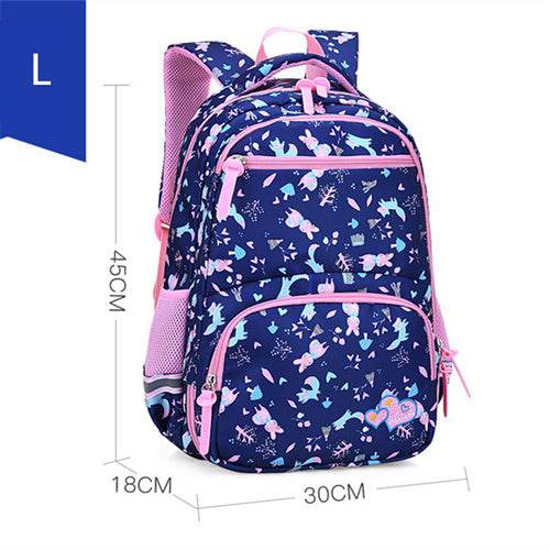 Sweet and Lovely Waterproof Girls' Backpack - Stylish Light Leisure Bag - Buy Center