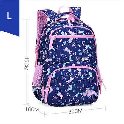 Sweet and Lovely Waterproof Girls' Backpack - Stylish Light Leisure Bag - Buy Center