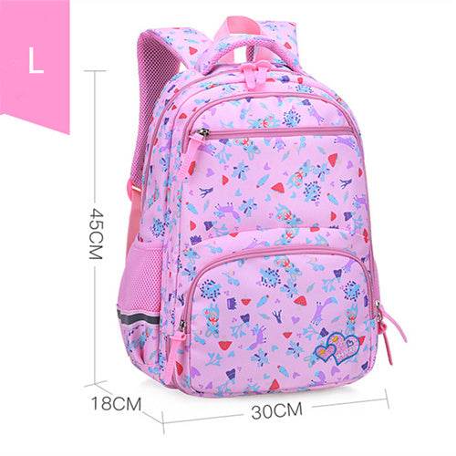 Sweet and Lovely Waterproof Girls' Backpack - Stylish Light Leisure Bag - Buy Center