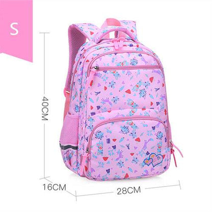 Sweet and Lovely Waterproof Girls' Backpack - Stylish Light Leisure Bag - Buy Center