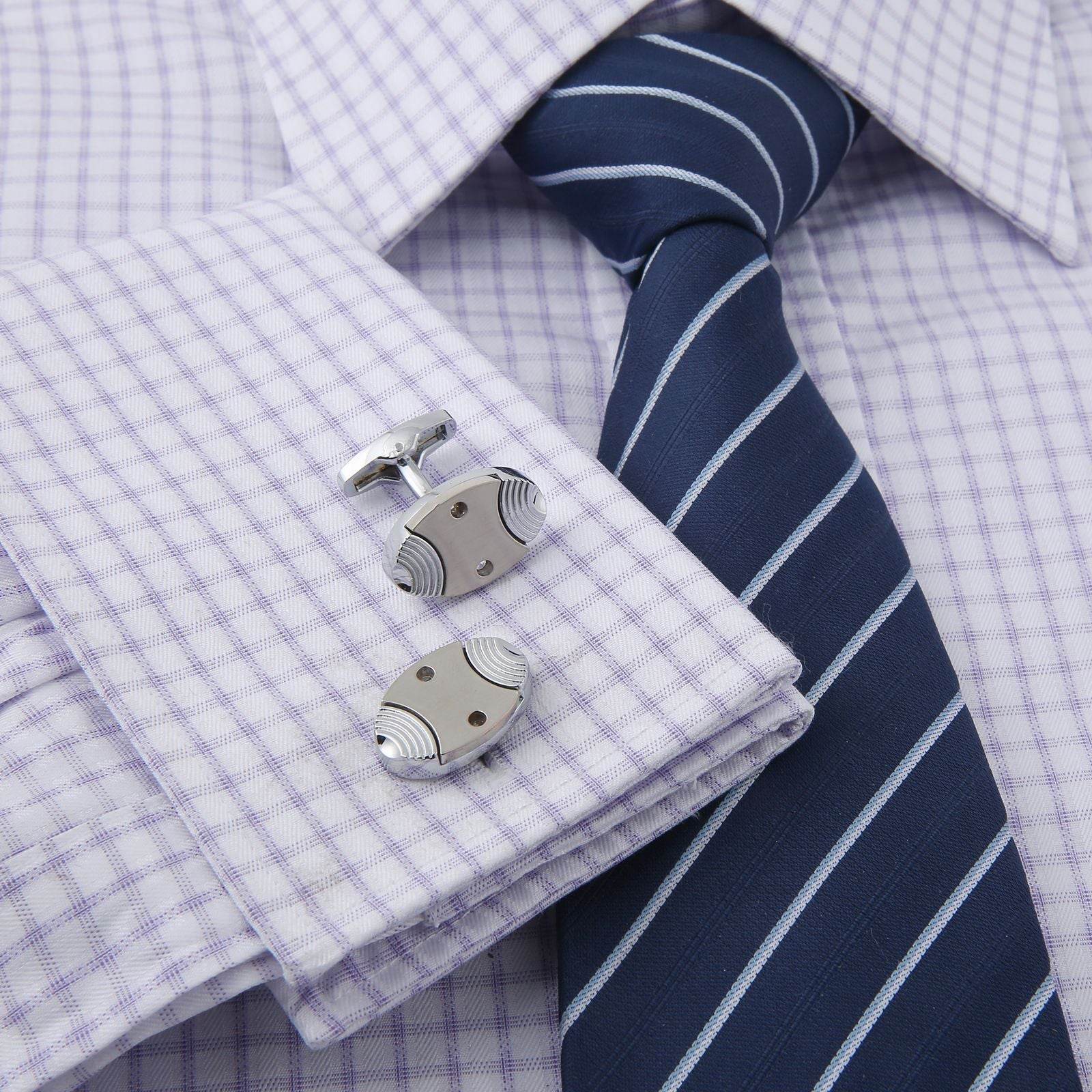 Industrial Revolution Fish Shape Cufflinks - Stylish Copper Design for Men - Buy Center