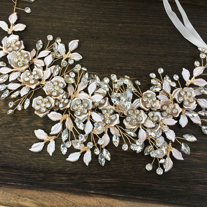 Elegant Wedding Headband - High-Quality Alloy Accessory for Brides - Buy Center