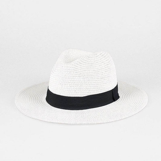 Wide Brim Straw Sun Hat - Stylish Panama Hat for Men & Women 2025 - Buy Center