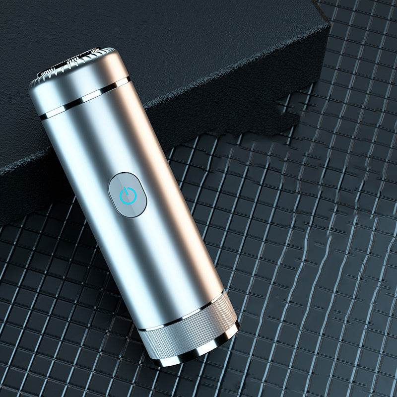 Portable Mini Rechargeable Shaver - Titanium Blades for Wet/Dry Use - Buy Center