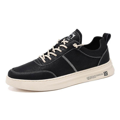 Buycenter Men's Sneakers - Breathable Trendy Vulcanize Shoe in White, Black, Khaki - Buy Center